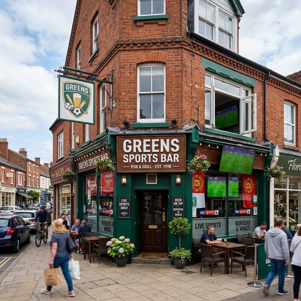 Greens Sports Bar exterior